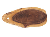 Mia - servierbrett - natuurlijk hout - massief Akazie - 40x20cm of 60x30cm